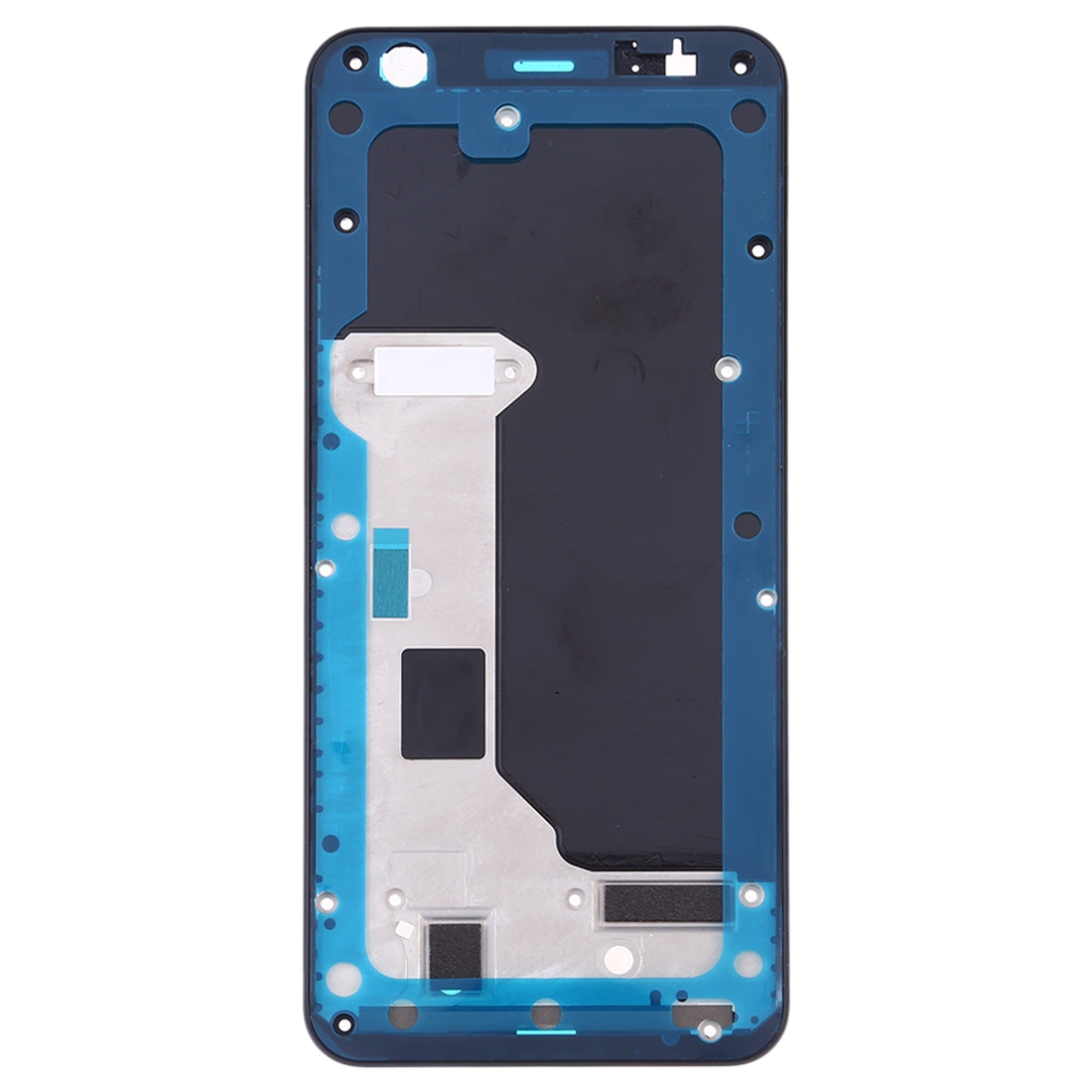 Front Housing LCD Frame Bezel Plate for Google Pixel 3a(Black)