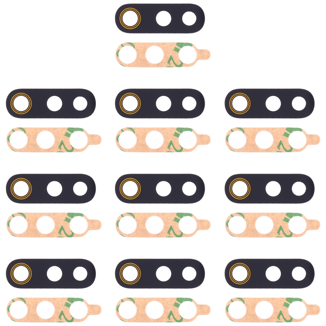 For OPPO Realme 3 Pro / Realme 3 10pcs Back Camera Lens