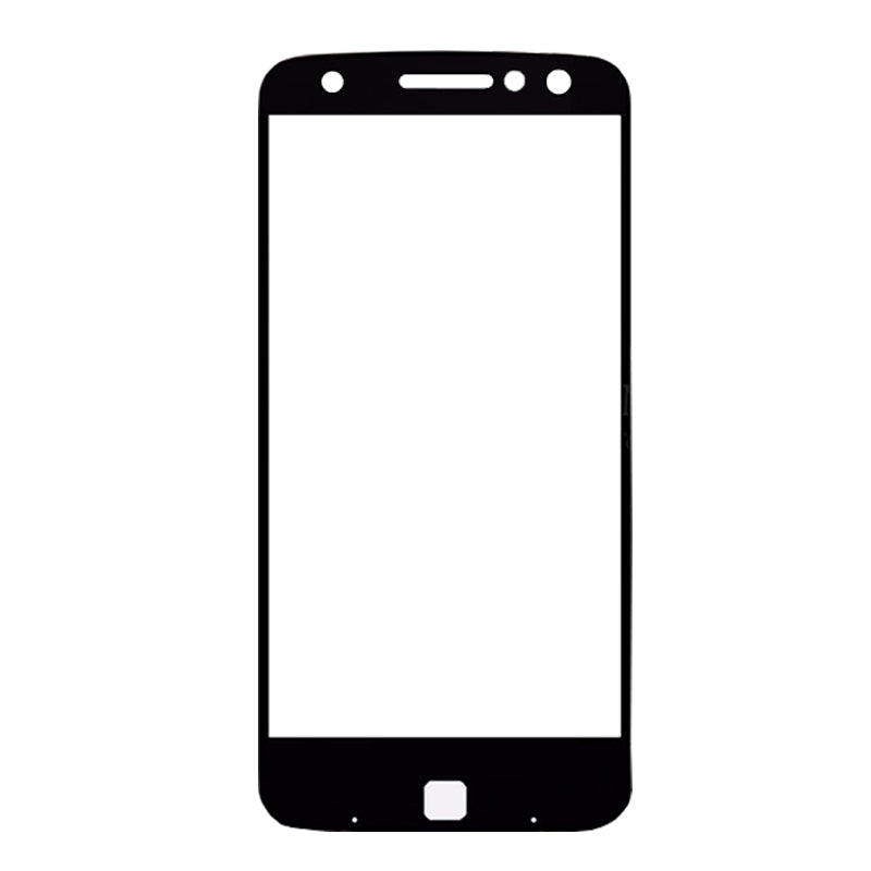 Front Screen Outer Glass Lens for Motorola Moto Z / XT1650 (Black)