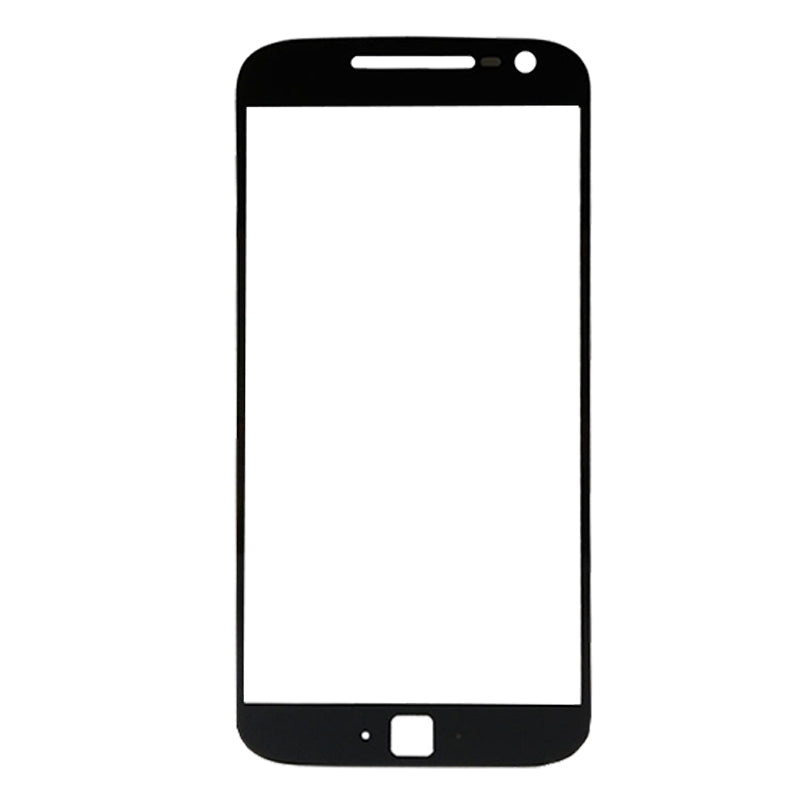 Front Screen Outer Glass Lens for Motorola Moto G4 Plus / XT1640 / XT1642 / XT1644 (Black)