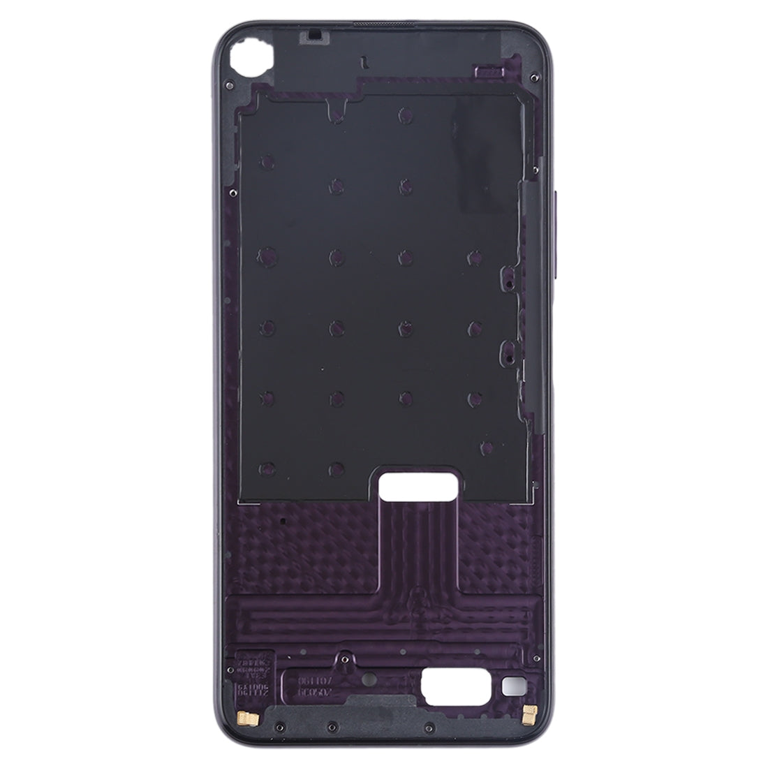 Original Middle Frame Bezel Plate for Huawei Honor 20 Pro(Purple)
