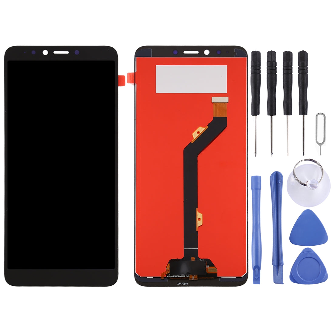TFT LCD Screen for Infinix Hot 6 Pro X608 with Digitizer Full Assembly (Black)