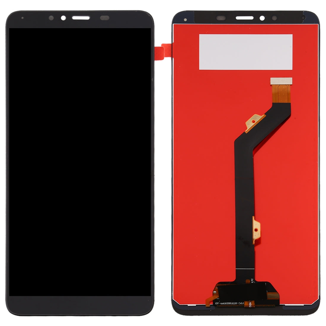 TFT LCD Screen for Tecno Spark 2 KA7 with Digitizer Full Assembly (Black)