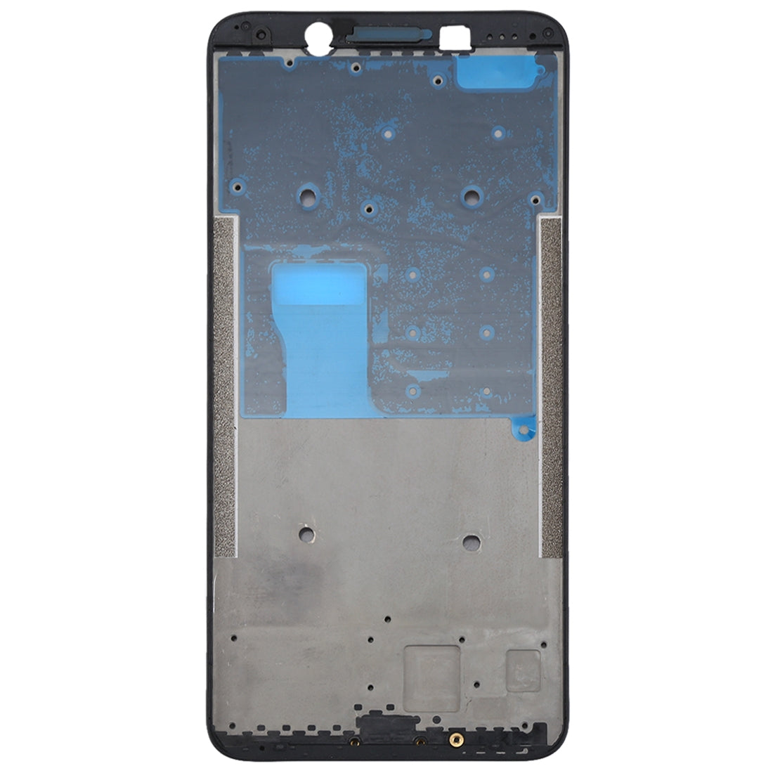 For OPPO A73 / F5 Front Housing LCD Frame Bezel Plate (Black)