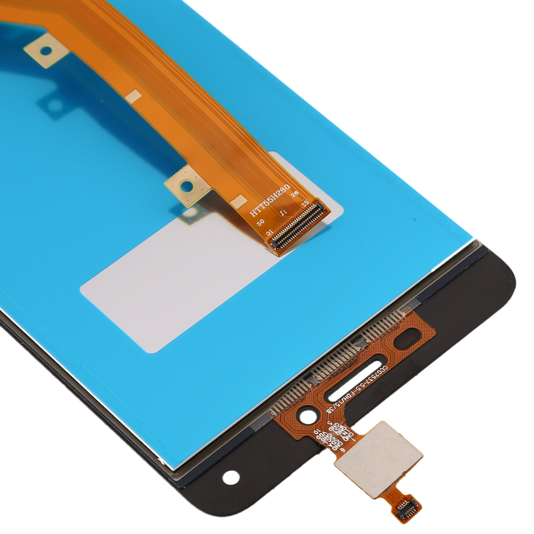 TFT LCD Screen for Tecno Spark K7 with Digitizer Full Assembly (Black)