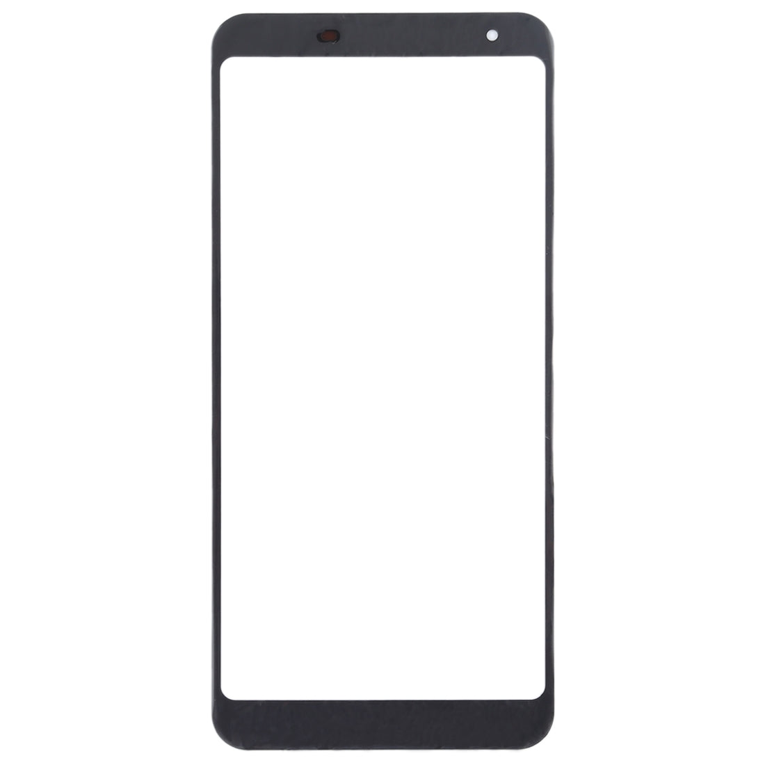 Front Screen Outer Glass Lens for Google Pixel 3a(Black)