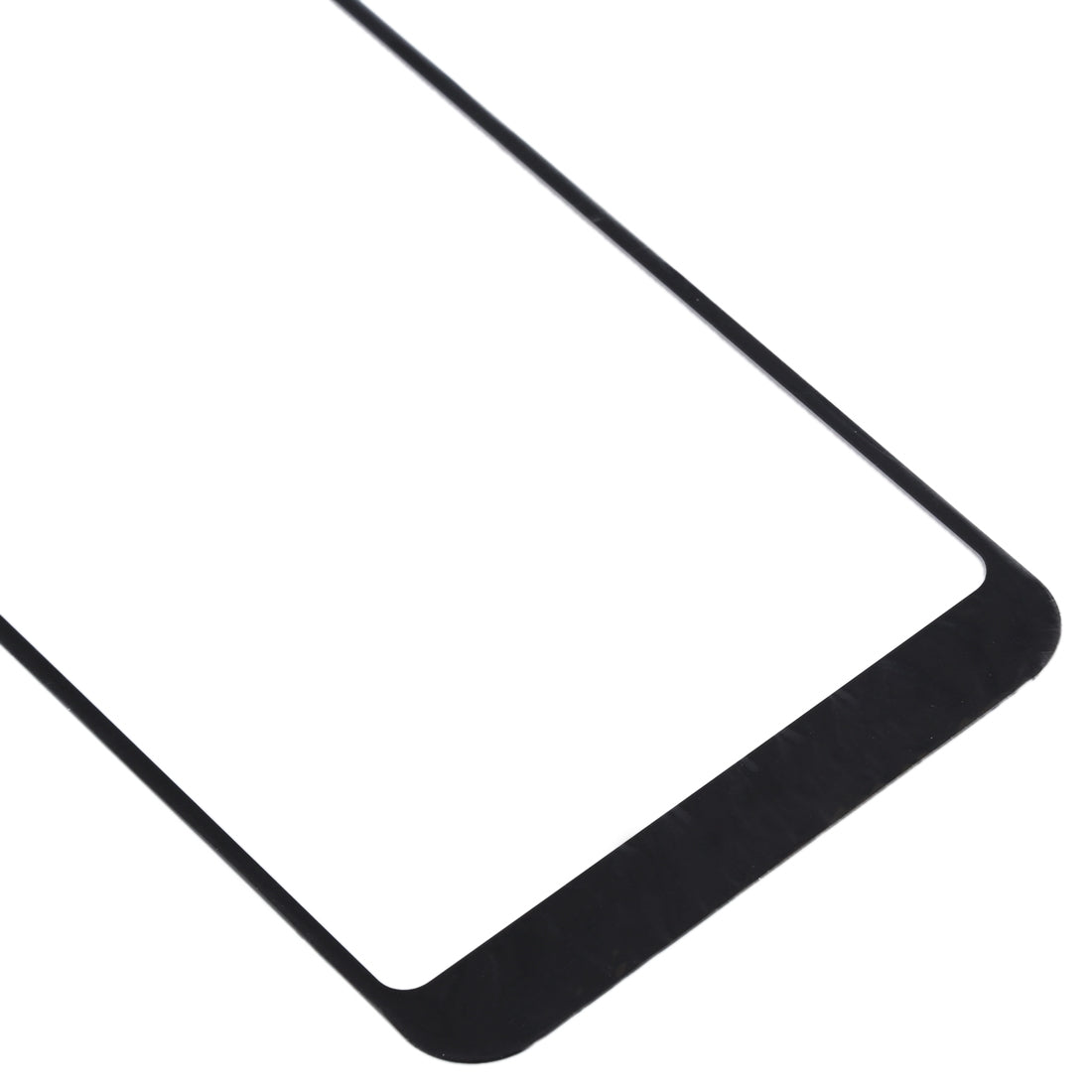 Front Screen Outer Glass Lens for Google Pixel 3a(Black)