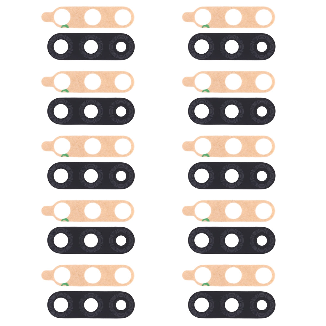 For Huawei P30 Lite 10pcs Back Camera Lens