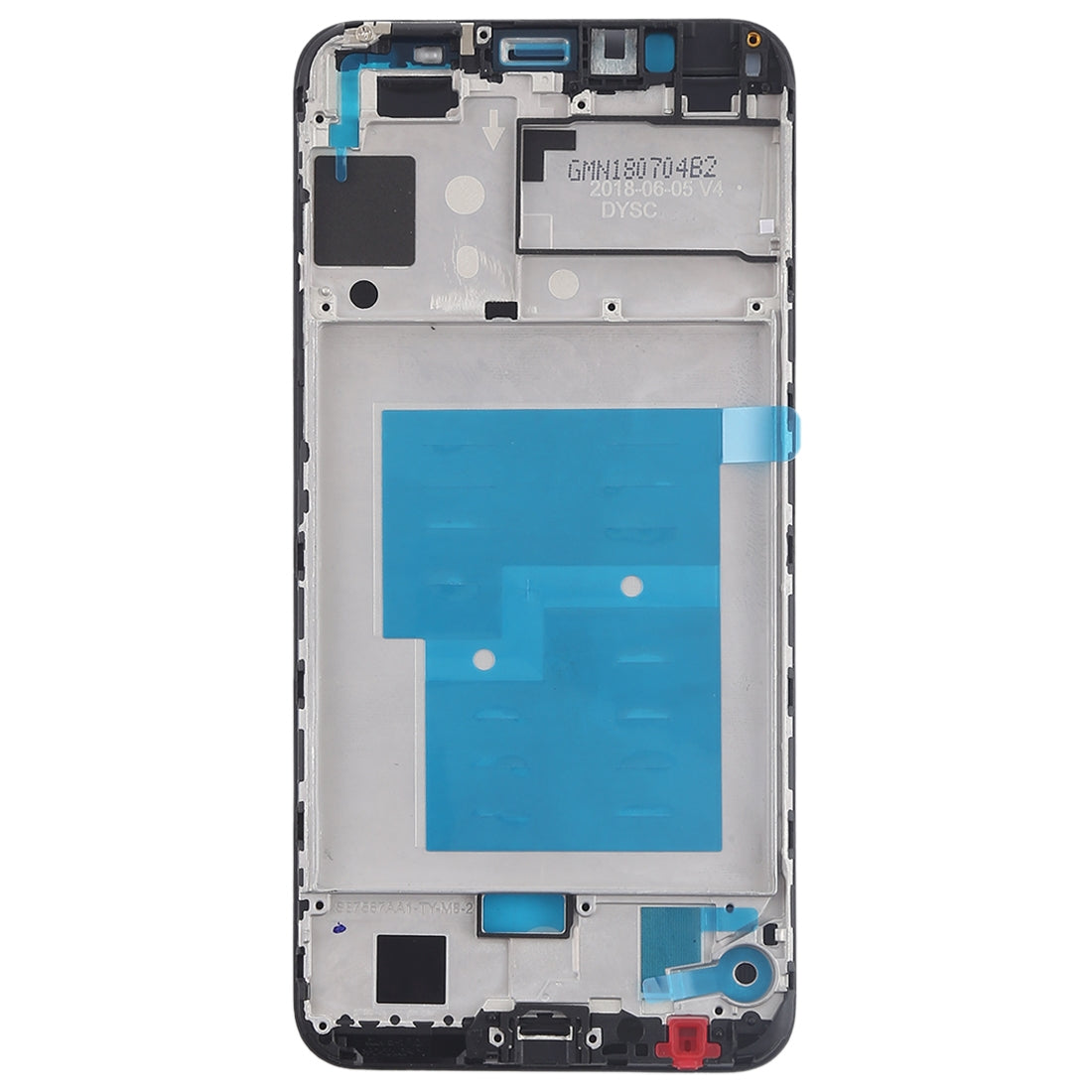 Front Housing LCD Frame Bezel for Huawei Y6 (2018)(Black)