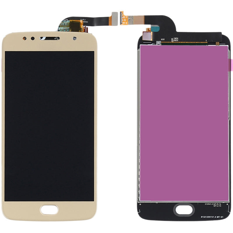TFT LCD Screen for Motorola Moto G5S with Digitizer Full Assembly (Gold)