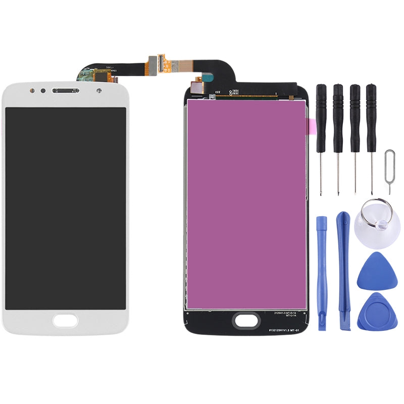 TFT LCD Screen for Motorola Moto G5S with Digitizer Full Assembly (White)