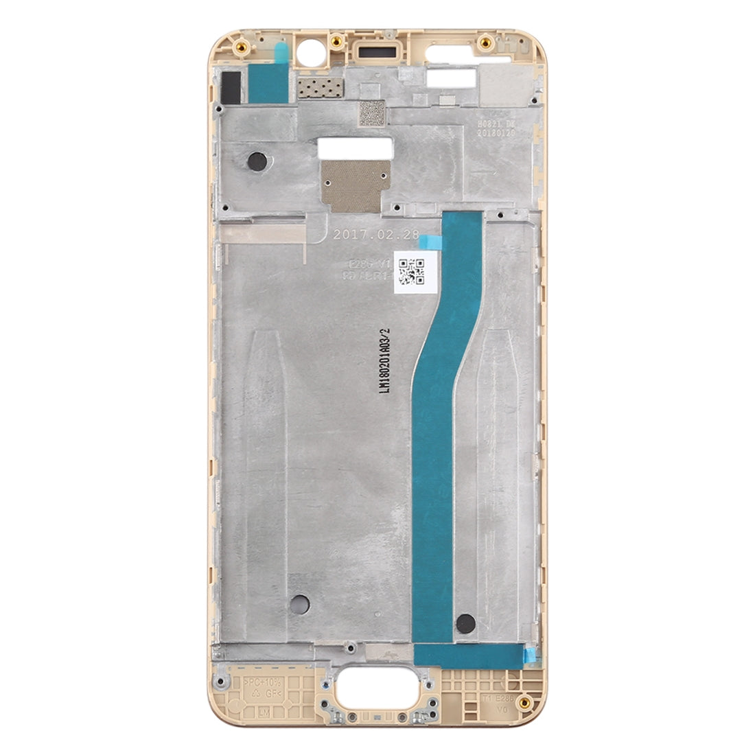 Middle Frame Bezel Plate for Asus Zenfone 3s Max ZC521TL(Gold)