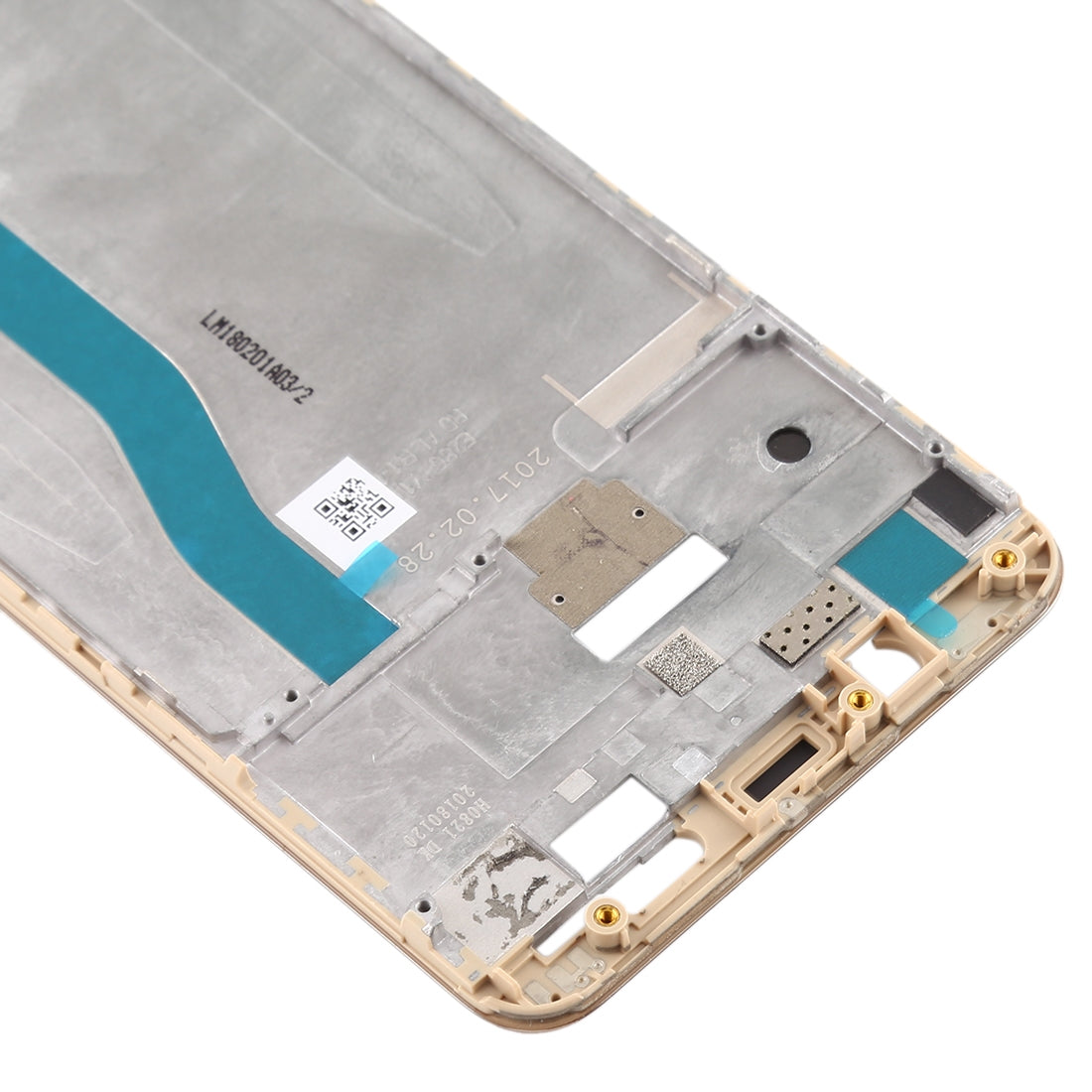 Middle Frame Bezel Plate for Asus Zenfone 3s Max ZC521TL(Gold)