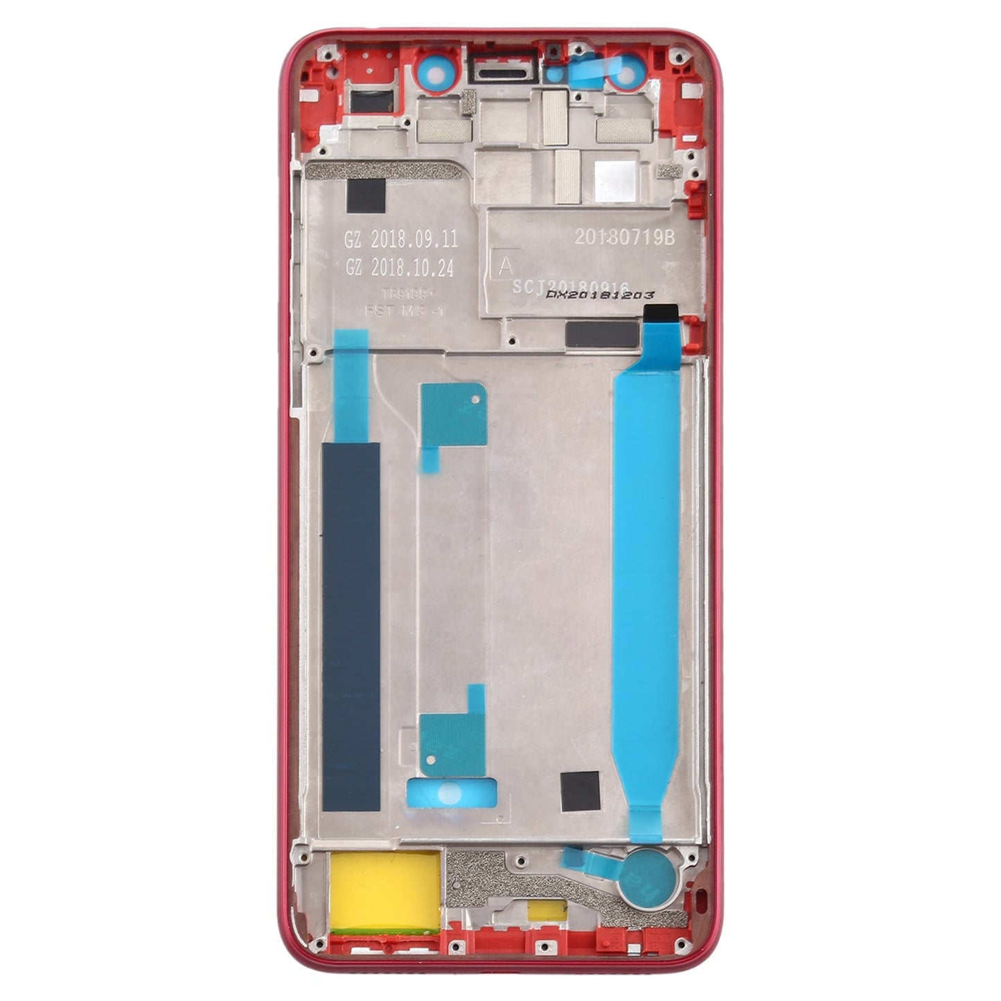 Middle Frame Bezel Plate for Asus Zenfone 5 Lite ZC600KL(Red)