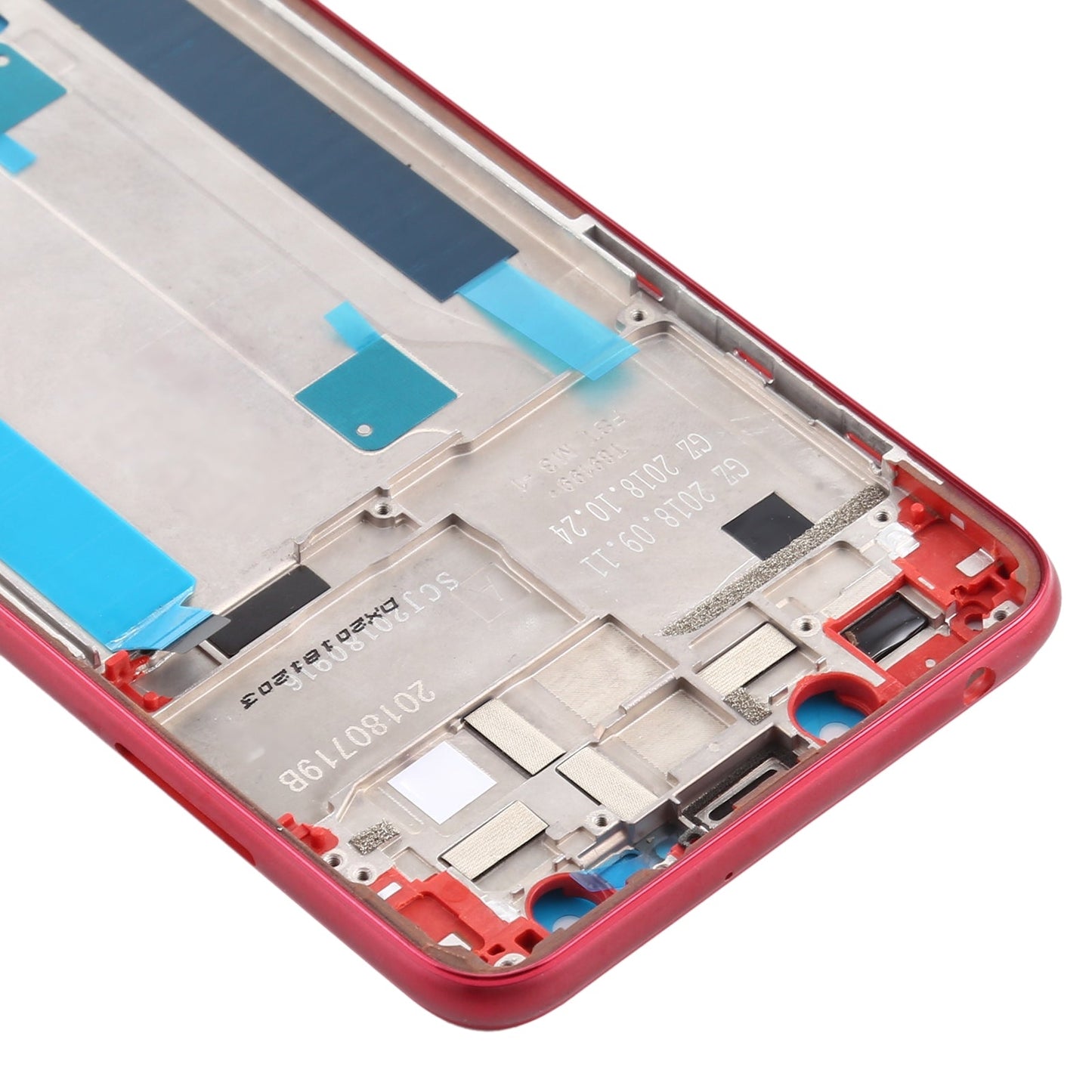 Middle Frame Bezel Plate for Asus Zenfone 5 Lite ZC600KL(Red)
