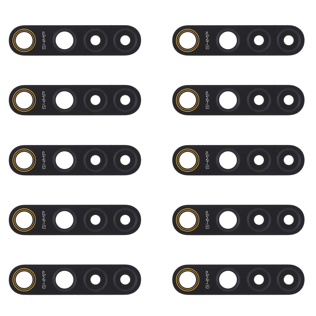 For OPPO Realme XT 10pcs Back Camera Lens