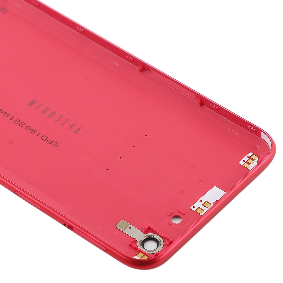 For OPPO A83 Back Cover with Camera Lens (Red)