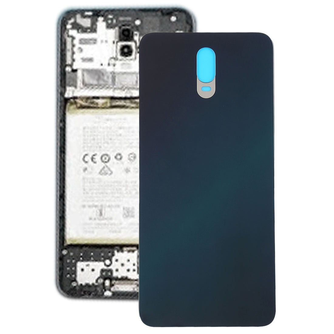 For OPPO R17 Back Cover (Blue)