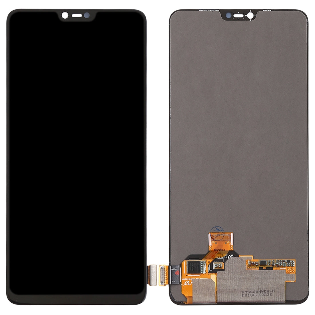 Original LCD Screen for OPPO R15 with Digitizer Full Assembly (Black)