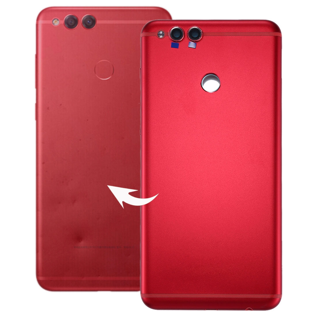Back Cover for Huawei Honor Play 7X(Red)