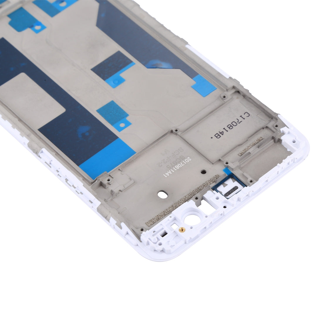 For OPPO R11 Plus Front Housing LCD Frame Bezel Plate (White)