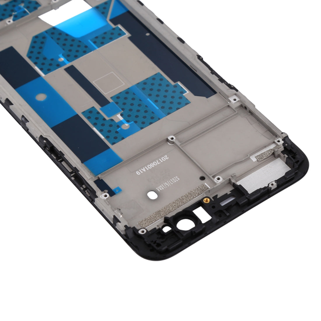 For OPPO R11 Front Housing LCD Frame Bezel Plate (Black)