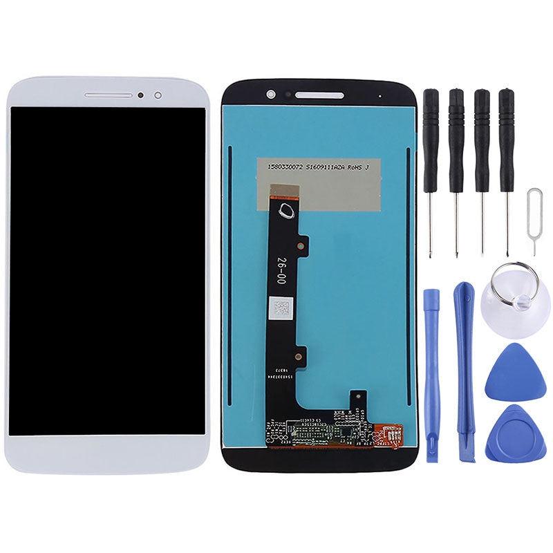 OEM LCD Screen for Motorola Moto M with Digitizer Full Assembly(White)