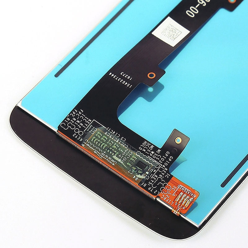 OEM LCD Screen for Motorola Moto M with Digitizer Full Assembly(White)