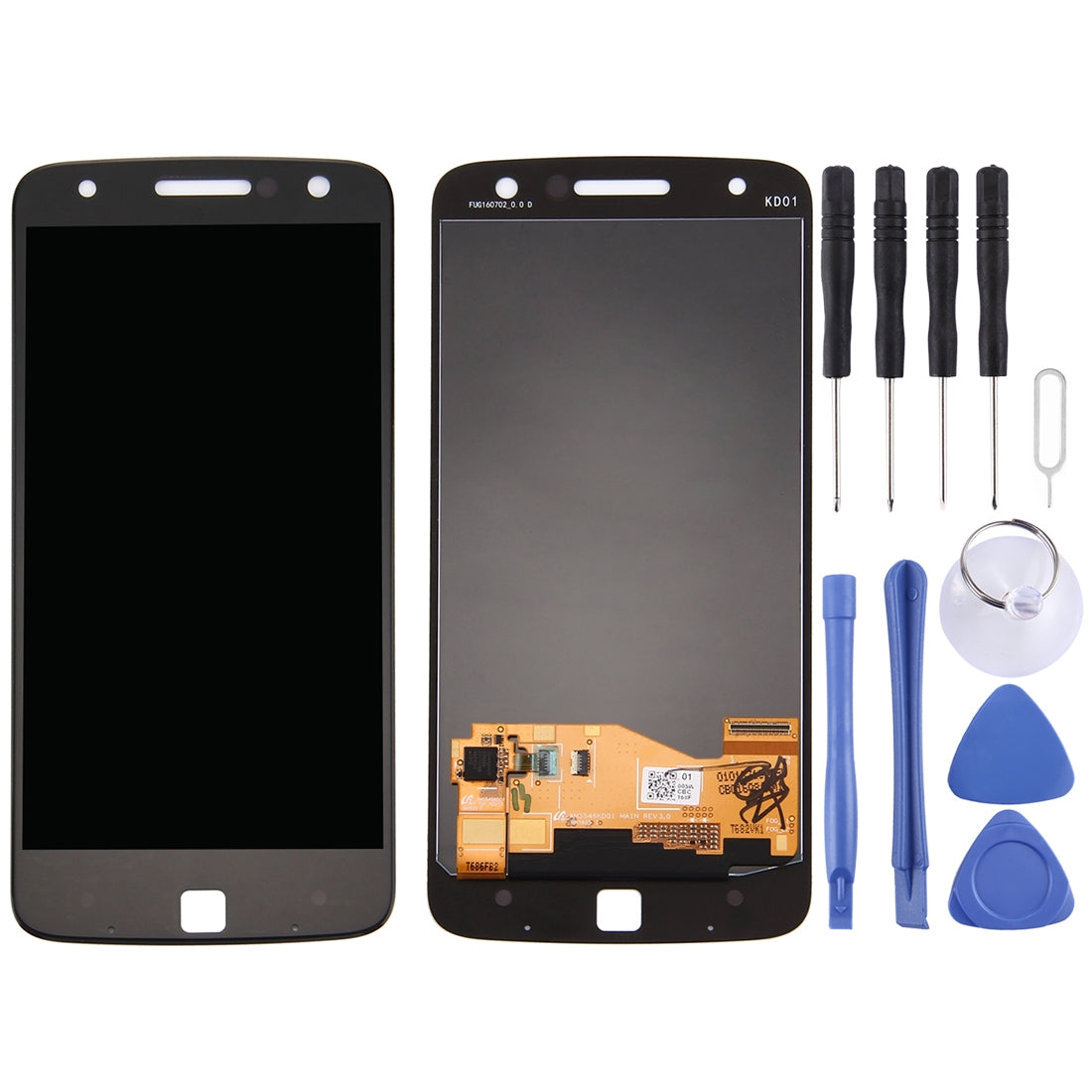 LCD Screen for Motorola Moto Z with Digitizer Full Assembly (Black)