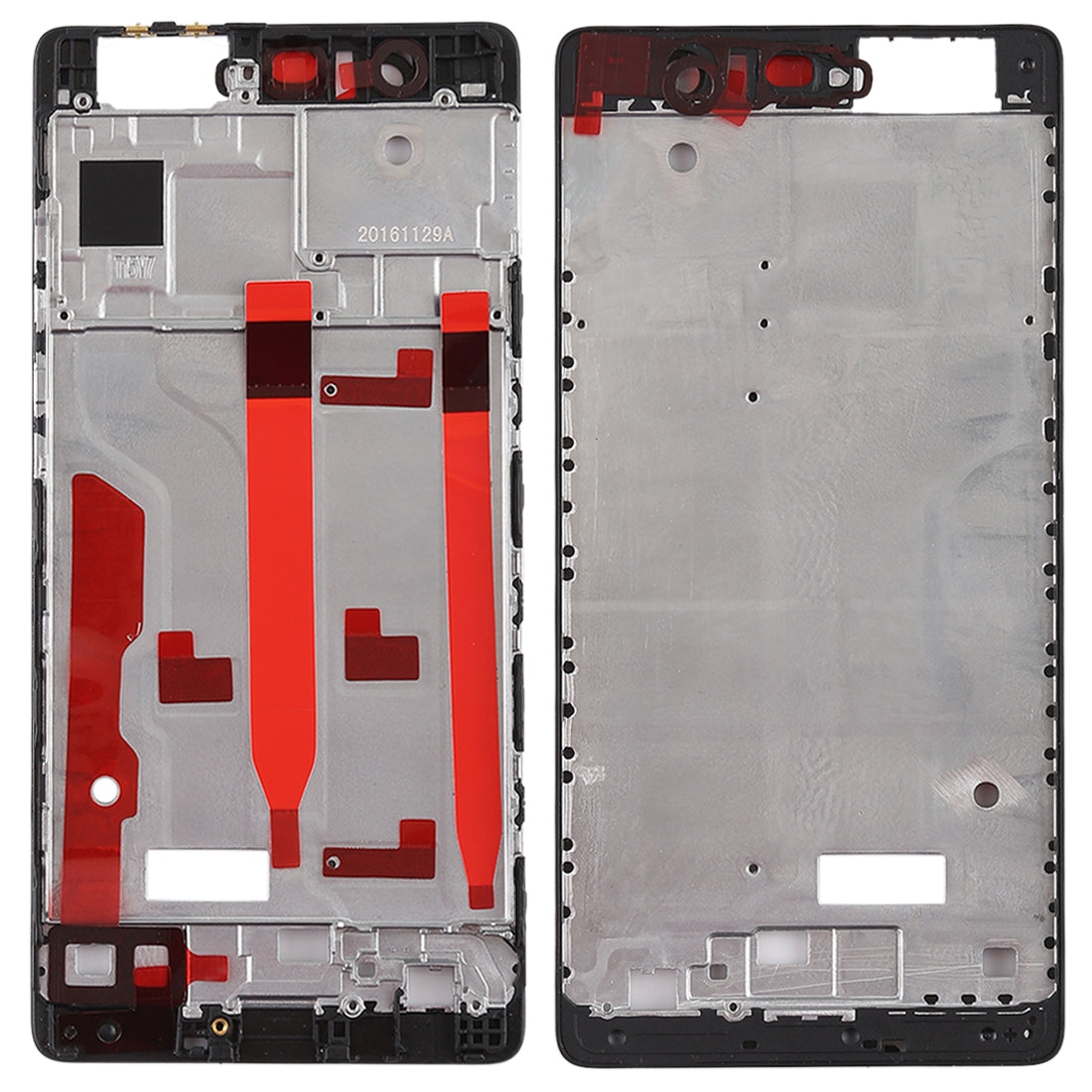Front Housing LCD Frame Bezel Plate for Huawei P9(Black)
