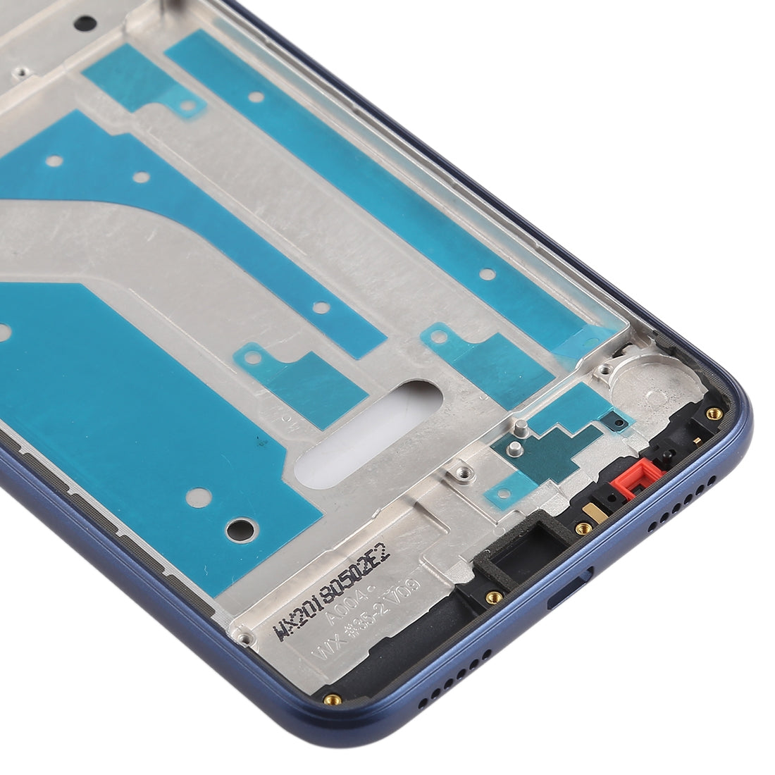 Middle Frame Bezel Plate with Side Keys for Huawei Honor 8 Lite(Blue)