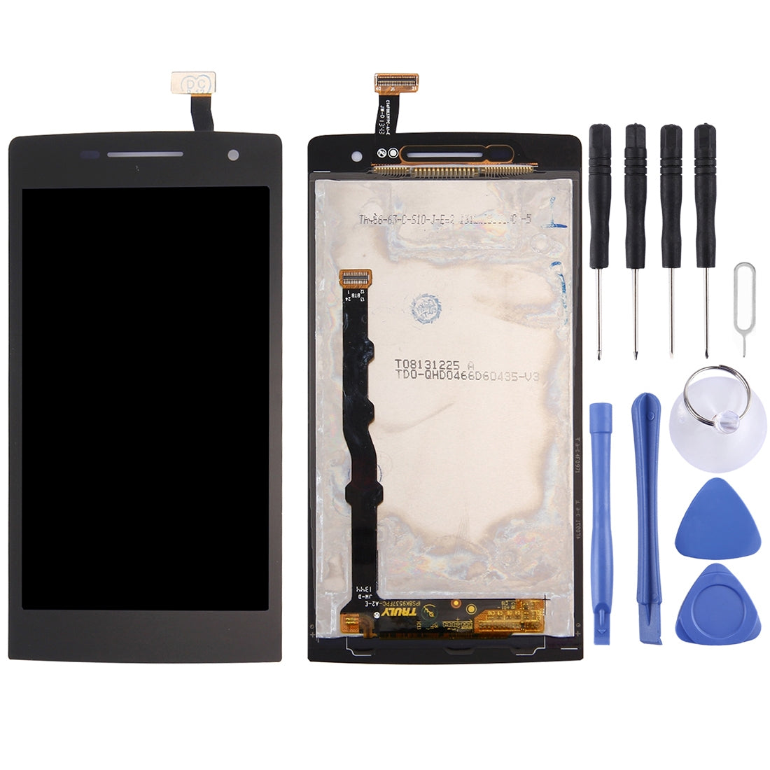 For OPPO Find 5 Mini / R827 LCD Screen and Digitizer Full Assembly(Black)