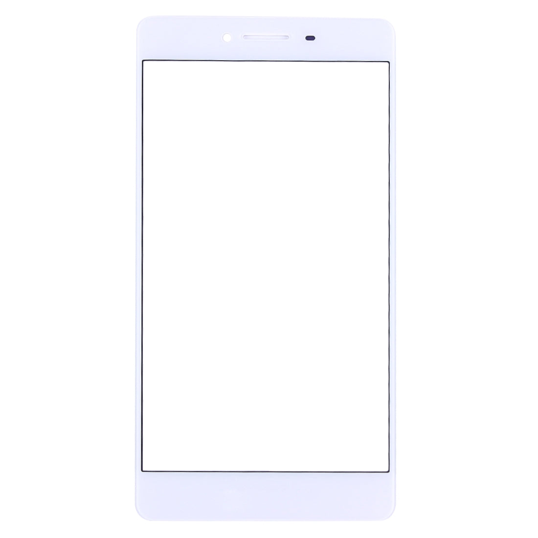 For OPPO R7s Front Screen Outer Glass Lens (White)
