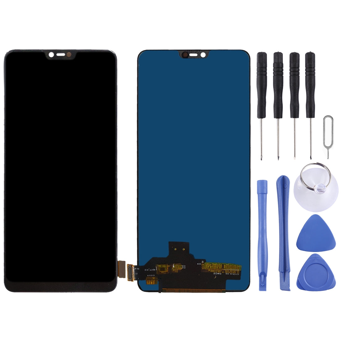TFT LCD Screen for OPPO R15 with Digitizer Full Assembly (Black)