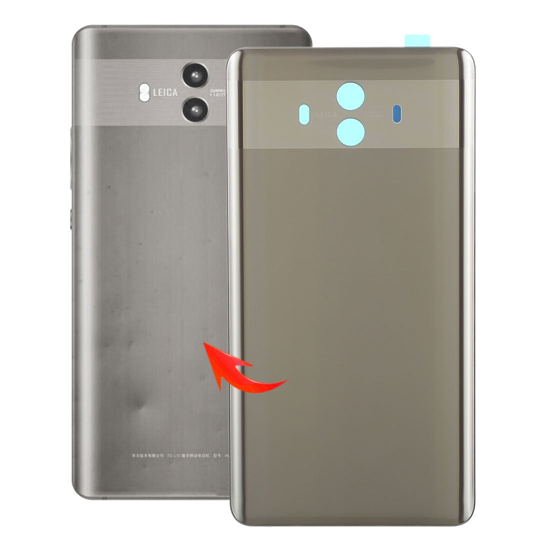 For Huawei Mate 10 Back Cover(Gold)