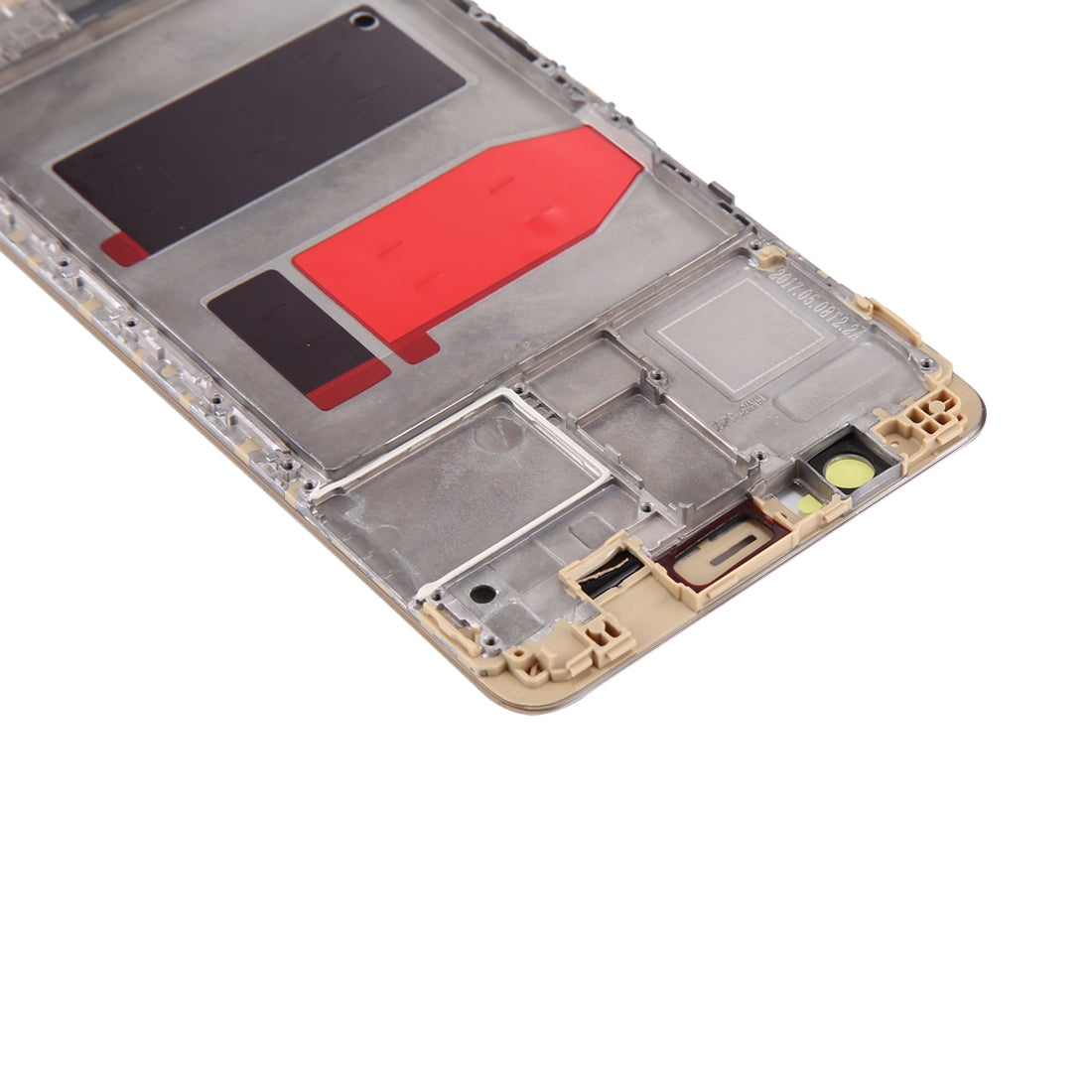 Front Housing LCD Frame Bezel Plate for Huawei Mate 9(Gold)
