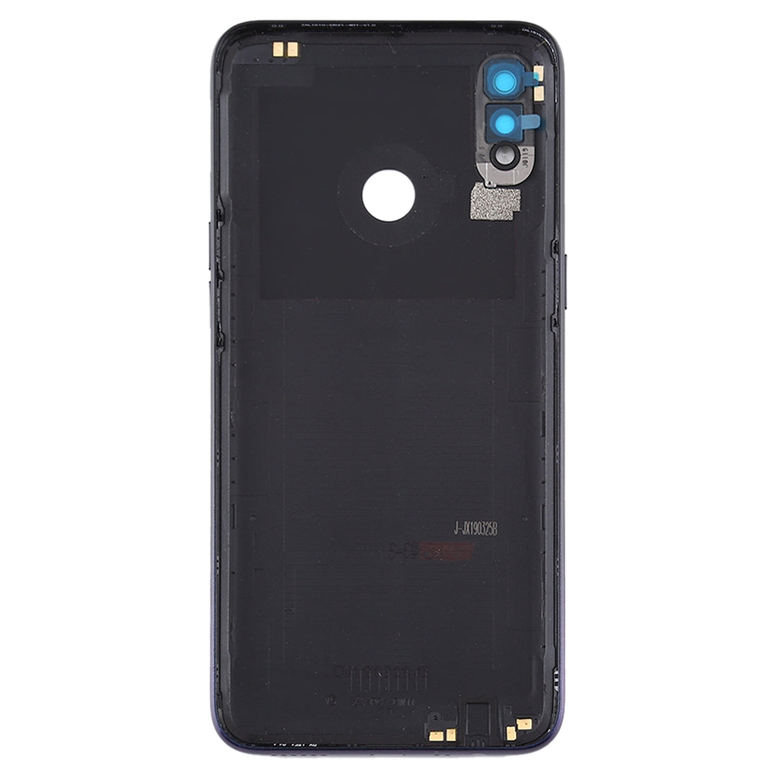 For OPPO Realme 3 Battery Back Cover (Black Blue)
