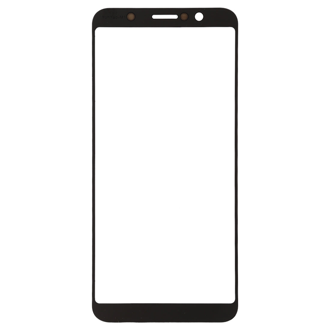 Front Screen Outer Glass Lens for Asus Zenfone Max Pro (M1) ZB601KL / ZB602KL X00TD (Black)