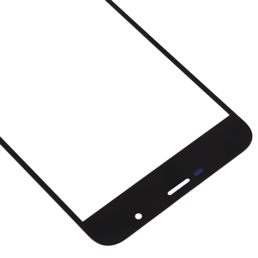 Front Screen Outer Glass Lens for Asus ZenFone 4 Max Plus ZC550TL X015D (Black)