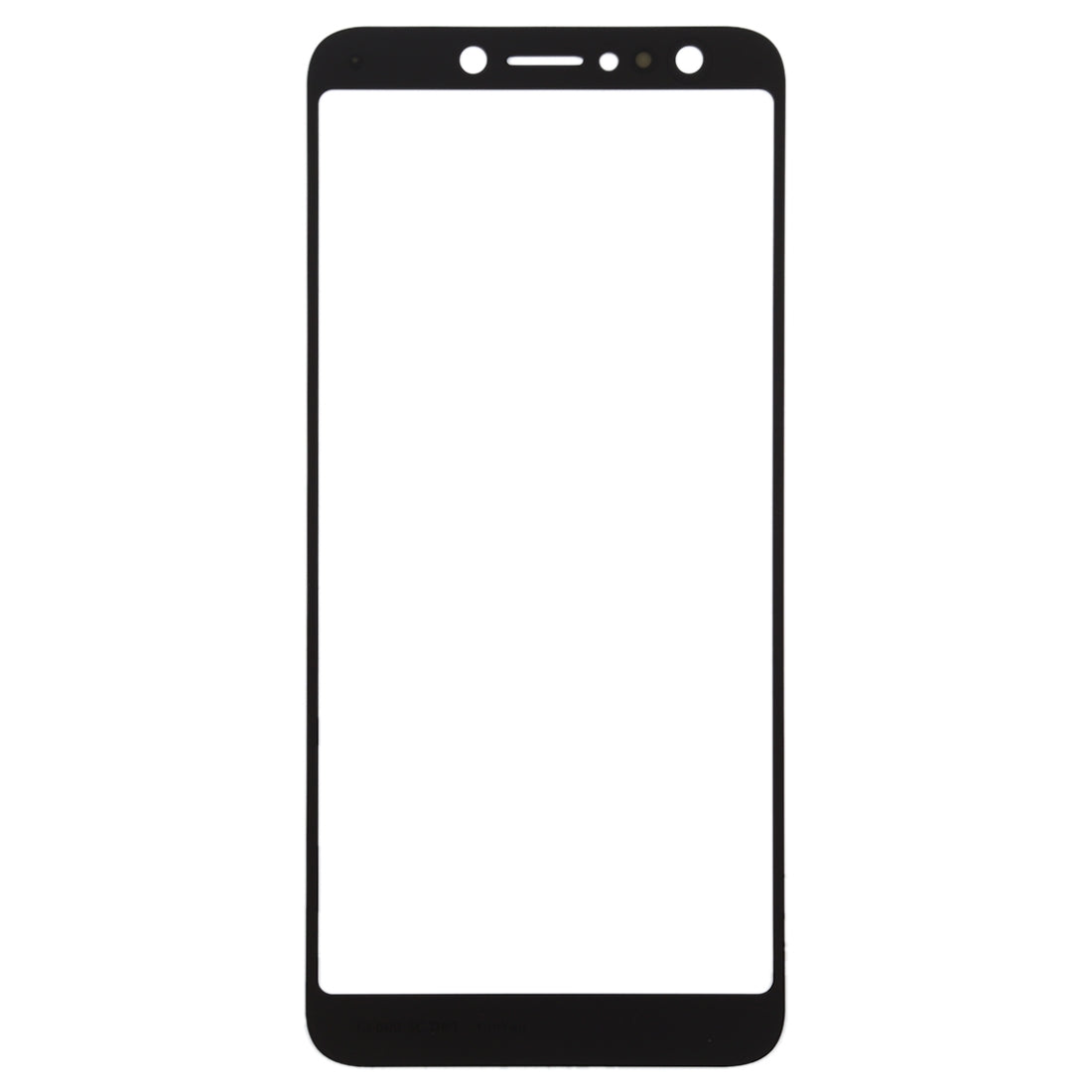 Front Screen Outer Glass Lens for Asus Zenfone 5 Lite ZC600KL / X017D (Black)