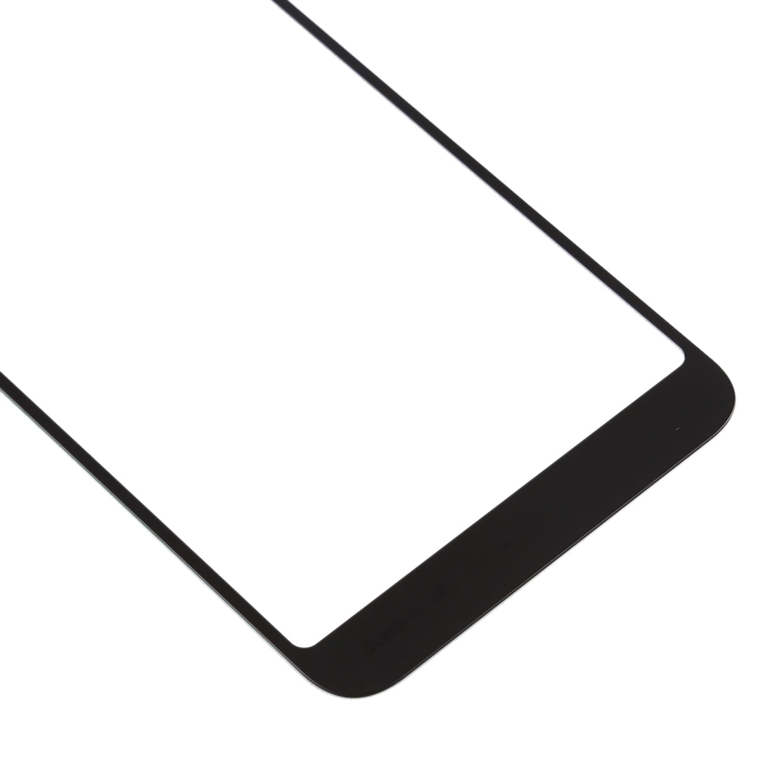 Front Screen Outer Glass Lens for Asus Zenfone 5 Lite ZC600KL / X017D (Black)