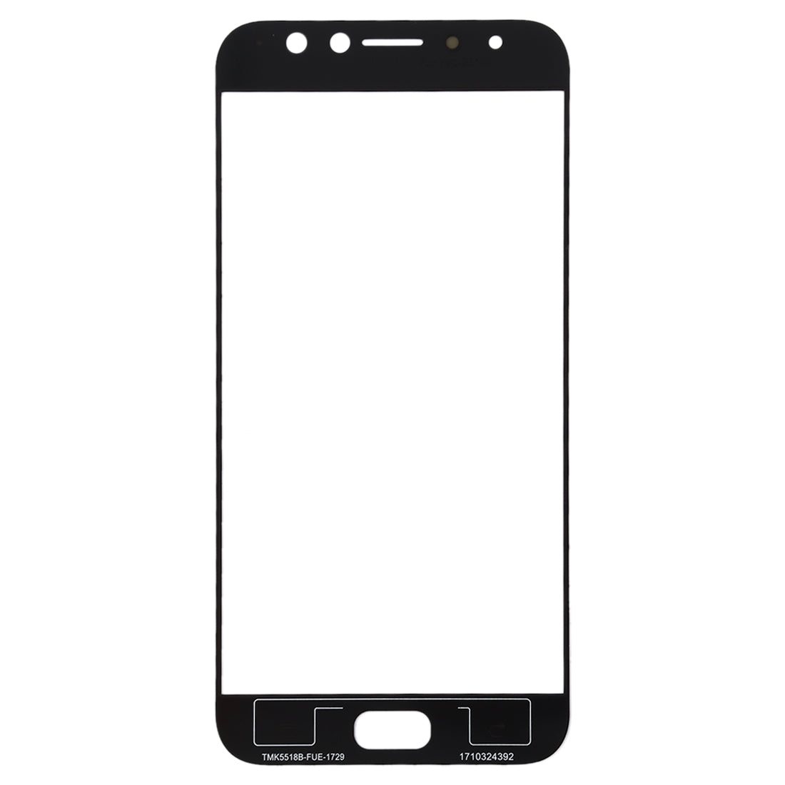 Front Screen Outer Glass Lens for Asus ZenFone 4 Selfie Pro ZD552KL / Z01MD / Z01MDA (Black)