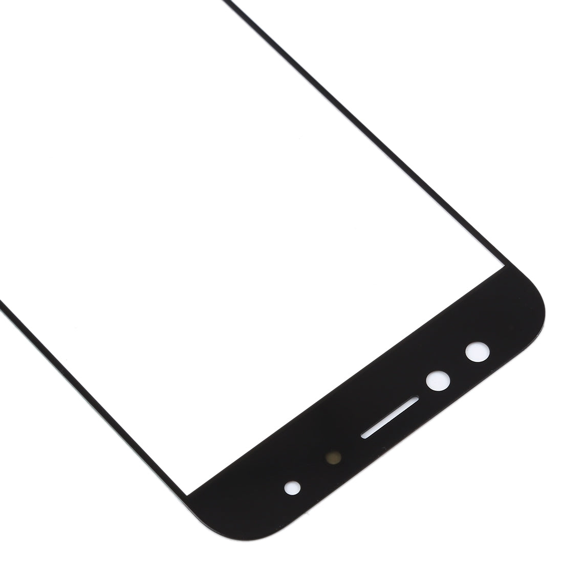Front Screen Outer Glass Lens for Asus ZenFone 4 Selfie Pro ZD552KL / Z01MD / Z01MDA (Black)