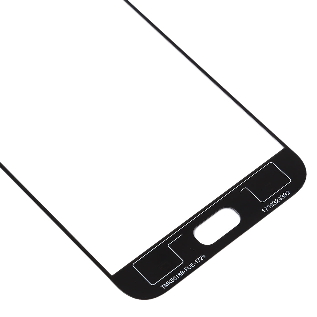 Front Screen Outer Glass Lens for Asus ZenFone 4 Selfie Pro ZD552KL / Z01MD / Z01MDA (Black)