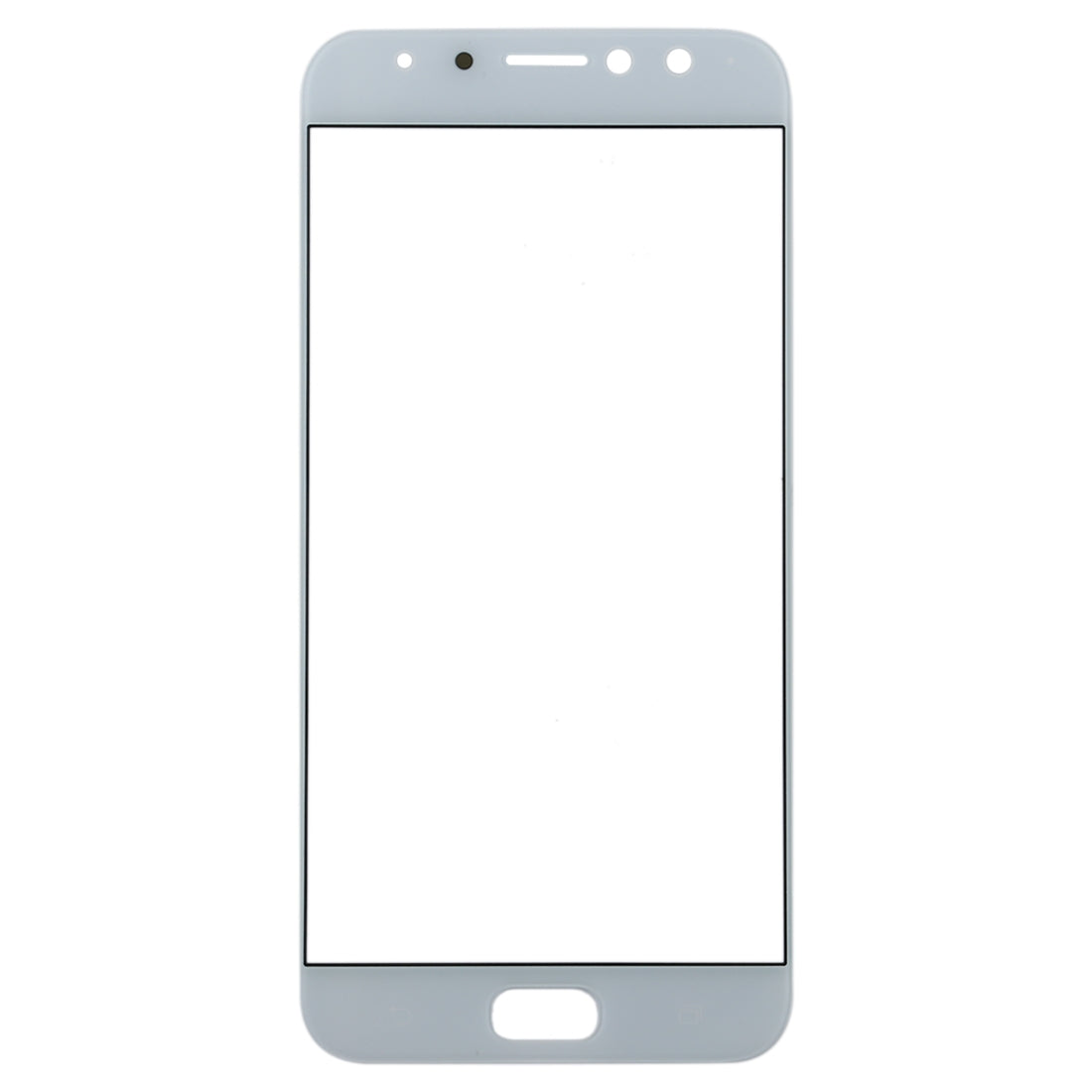 Front Screen Outer Glass Lens for Asus ZenFone 4 Selfie Pro ZD552KL / Z01MD / Z01MDA (White)