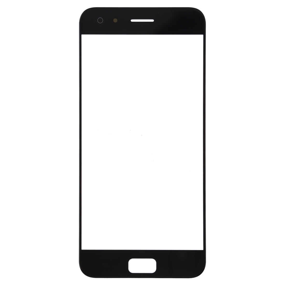 Front Screen Outer Glass Lens for Asus ZenFone 4 Pro ZS551KL / Z01GD (Black)