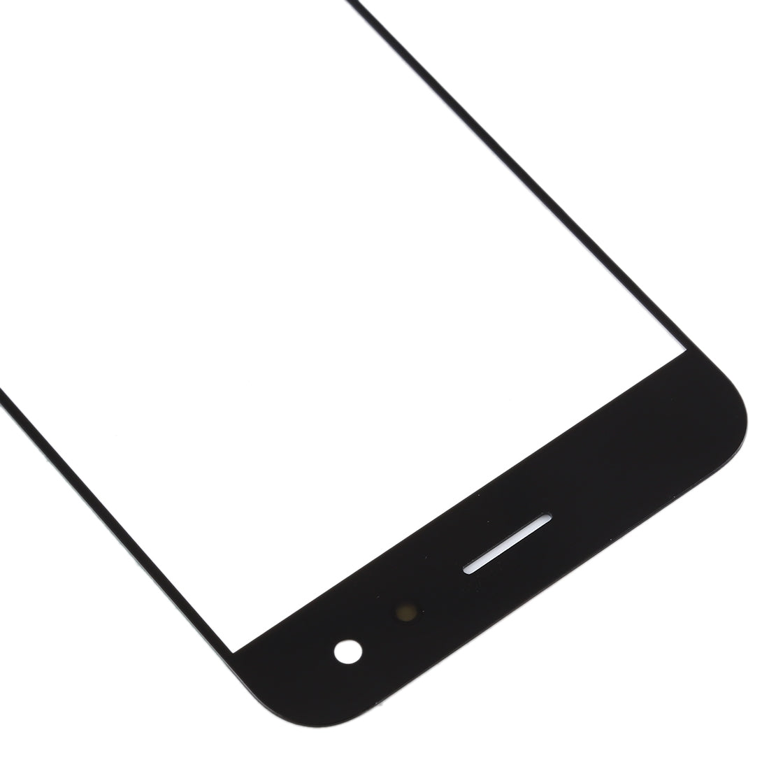 Front Screen Outer Glass Lens for Asus ZenFone 4 Pro ZS551KL / Z01GD (Black)