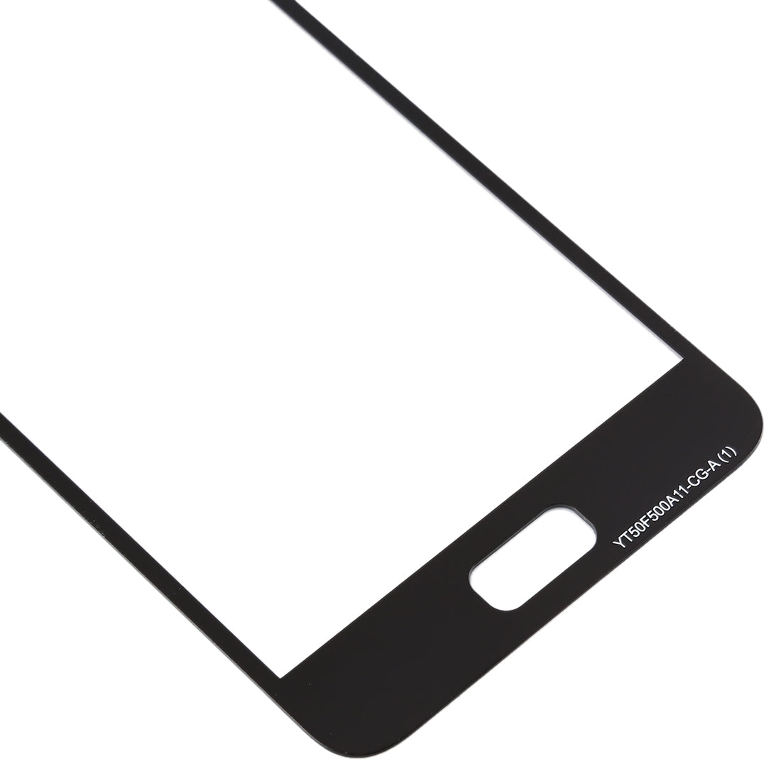 Front Screen Outer Glass Lens for Asus ZenFone 4 Max ZB500TL X00KD (Black)