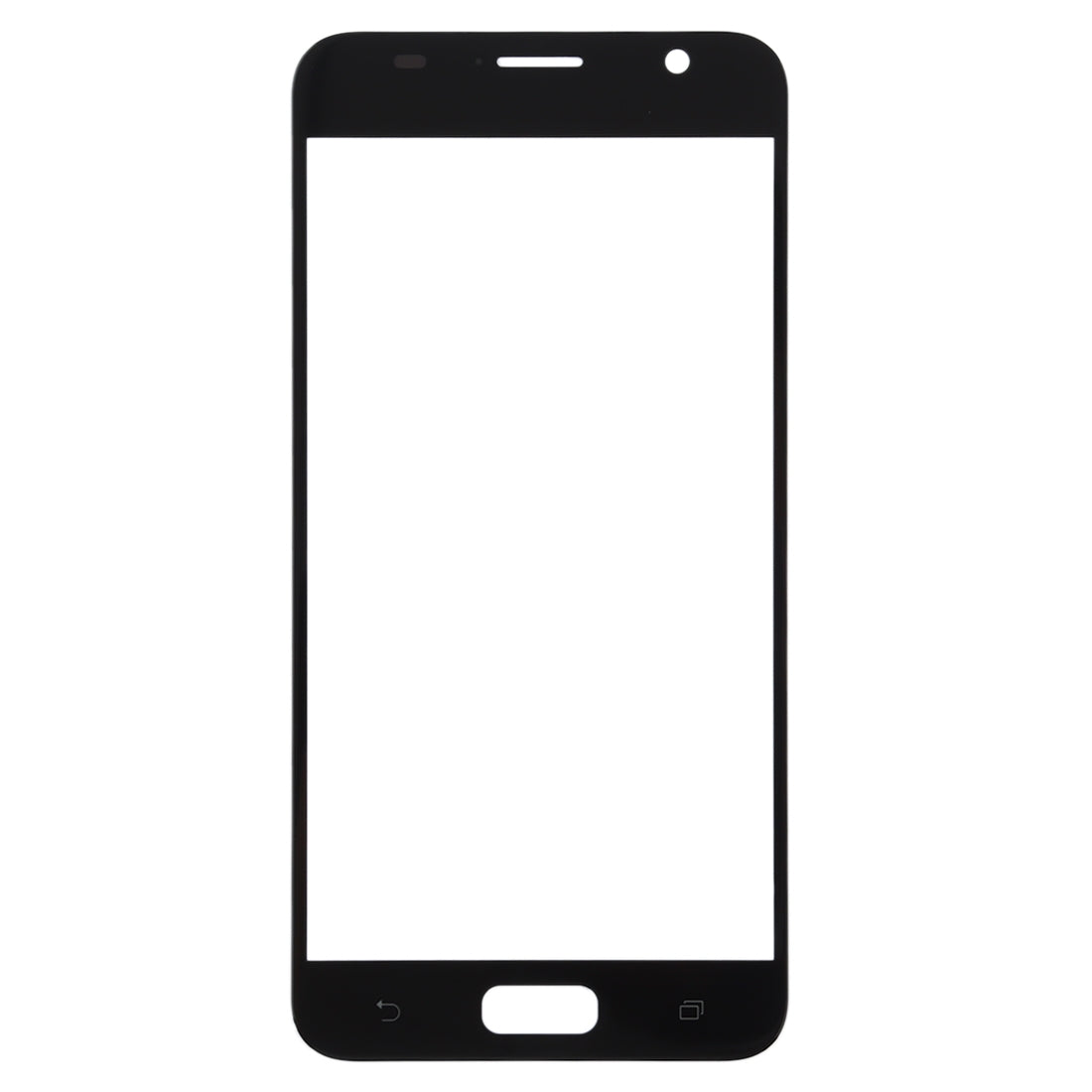 Front Screen Outer Glass Lens for Asus Zenfone V V520KL (Black)