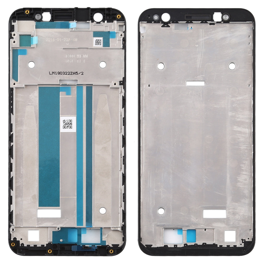 Middle Frame Bezel Plate for Asus Zenfone Max (M1) ZB555KL(Black)